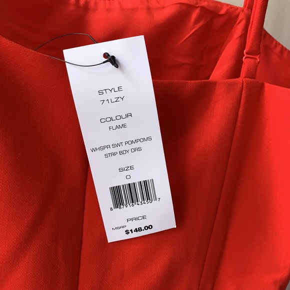 NWT French Connection Pom Pom Dress - Size 0 - Picture 5 of 7